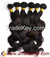 High quality 100% Natural Brazilian human hair body wave hair extensions