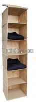 6-Shlef Hanging Closet Sweater Organizer