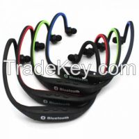 USB sport stereo wireless sport bluetooth headphone #129PS9504