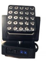 LED Moving Head Matrix Light 25X10W