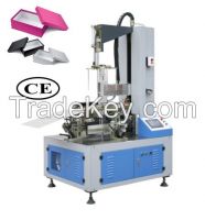 Rigid box making machine