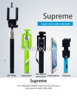 2015 Wholesale supreme mini monopod pen size selfie stick ,Monopod Selfie-stick 