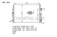 Aluminum vehicle radiator for Benz