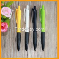 Plastic Ball Pen With Color Clip