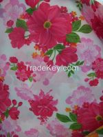 high quality  flower printing cloth 