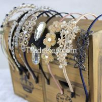 New Model Baroque Handmade Alloy Tree Totem Flower Hair Band