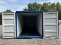 20 x 8 x 8.5 Tall New Shipping/Storage Container Wind and Watertight 8.5 tall Lock Box 10 Vents