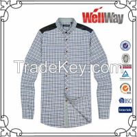 mens casual check shirts