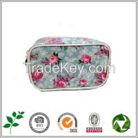 Fancy cosmetic organizer make up bag and cosmetic pouch