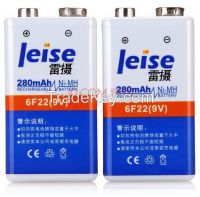 LEISE 9V 280mAh NI-MH Rechargeable battery for Baby Toy car 