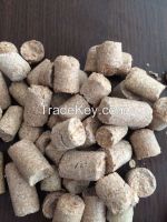 Wheat bran pellets