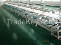 Chain plate conveyors