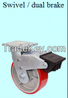 Heavy duty industry castor wheel