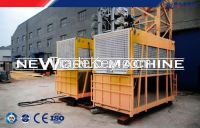 Single Or Double Cage Construction Hoist Sc200/200 , 4000Kg Capacity