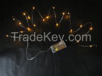 20L Yellow color LED Copper Wire String Light
