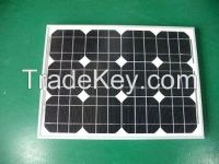 Big size Mono solar panel 40w