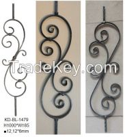 Hot Sale Decorative Wrought Iron Railing Parts