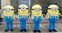 Despicable Me Minion Mascot Costume Custom Fancy Costume Anime Mascot