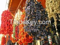 Dried eggplant / dried pepper / dried zuccgini