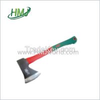 steel labour working felling hatchet with handle