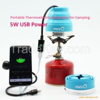 Portable Thermoelectric Generator for Camping