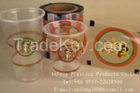 Customized plastic cup sealing film roll