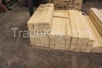 Siberian larch timber