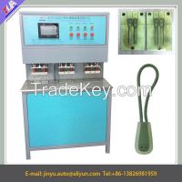 3 head pvc zipper puller making machine/press machine