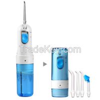 Rechargeable portable oral irrigator