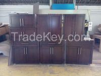 Cherry solid wood kitchen cabinet