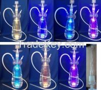 2015 new design glass color smoke shisha