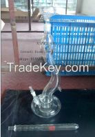 2015 new design glass shisha wholesale