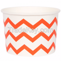 8 oz Wholesale Paper Ice Cream Cups / Party Supplies 1,000ct ( Free ship )