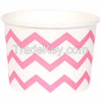 8 oz Wholesale Paper Ice Cream Cups / Party Supplies 1,000ct ( Free ship )