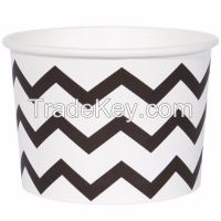 8 oz Wholesale Paper Ice Cream Cups / Party Supplies 1,000ct ( Free ship )