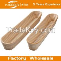 Wholesale high professional cane bread dough basket/rattan bread banne