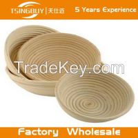 TSINGBUY hot sale rattan french bread basket/dough banneton