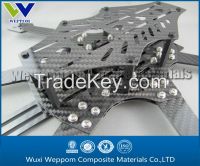 Carbon fiber CNC machining RC helicopter's parts