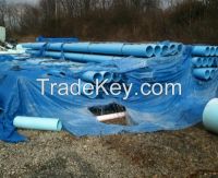 PVC pipe scrap